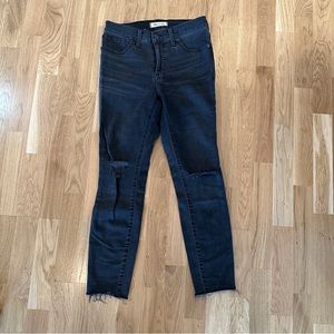 Madewell 9” Mid-Rise Skinny Denim Jeans
